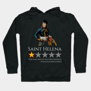 Napoleon Bonaparte - History Of France - Saint Helena Island Hoodie